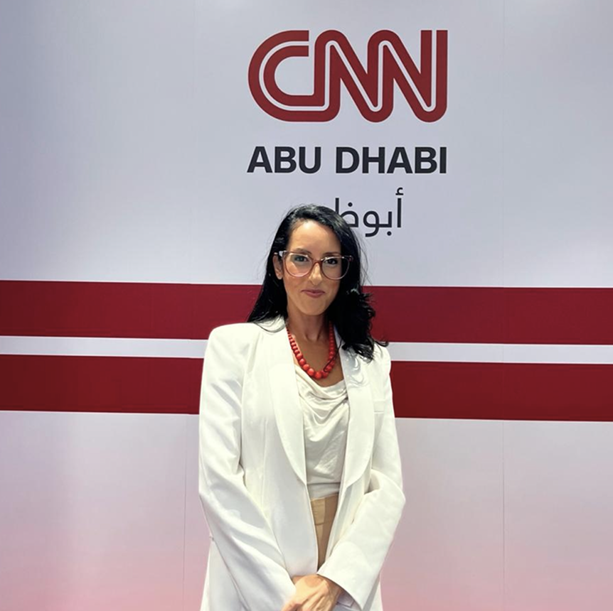 Hala at CNN Abu Dhabi, UAE