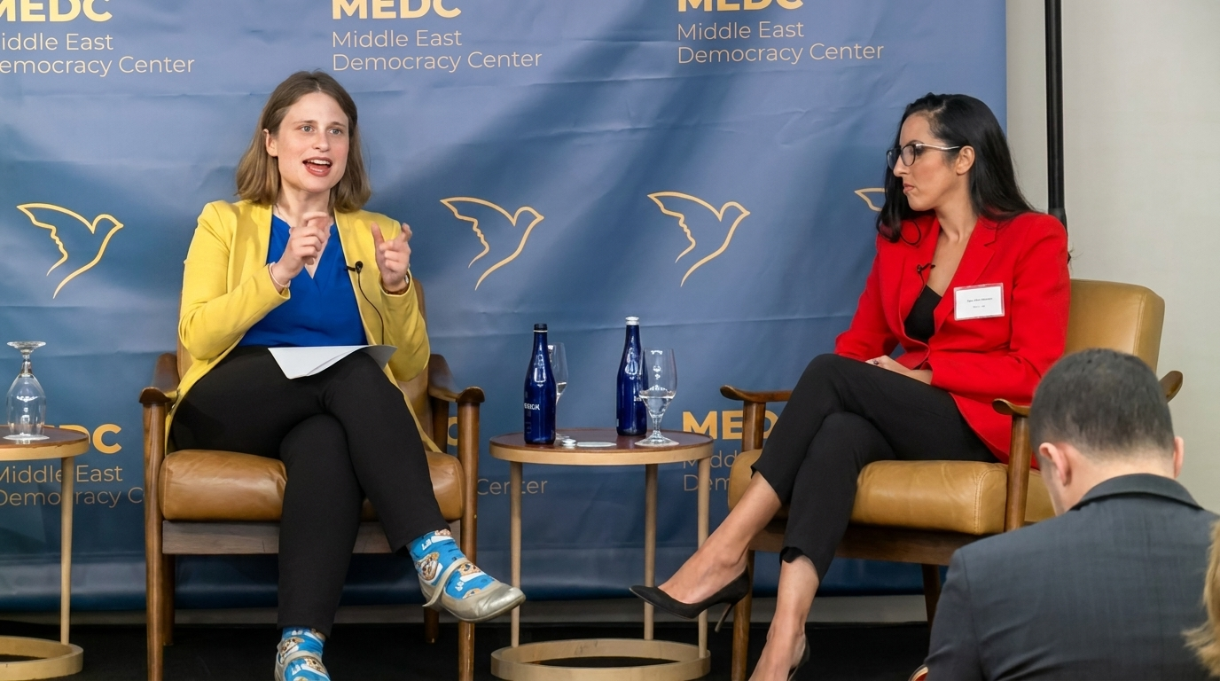 Advocating for Change: A conversation with Hala Rharrit and Tess McEnery