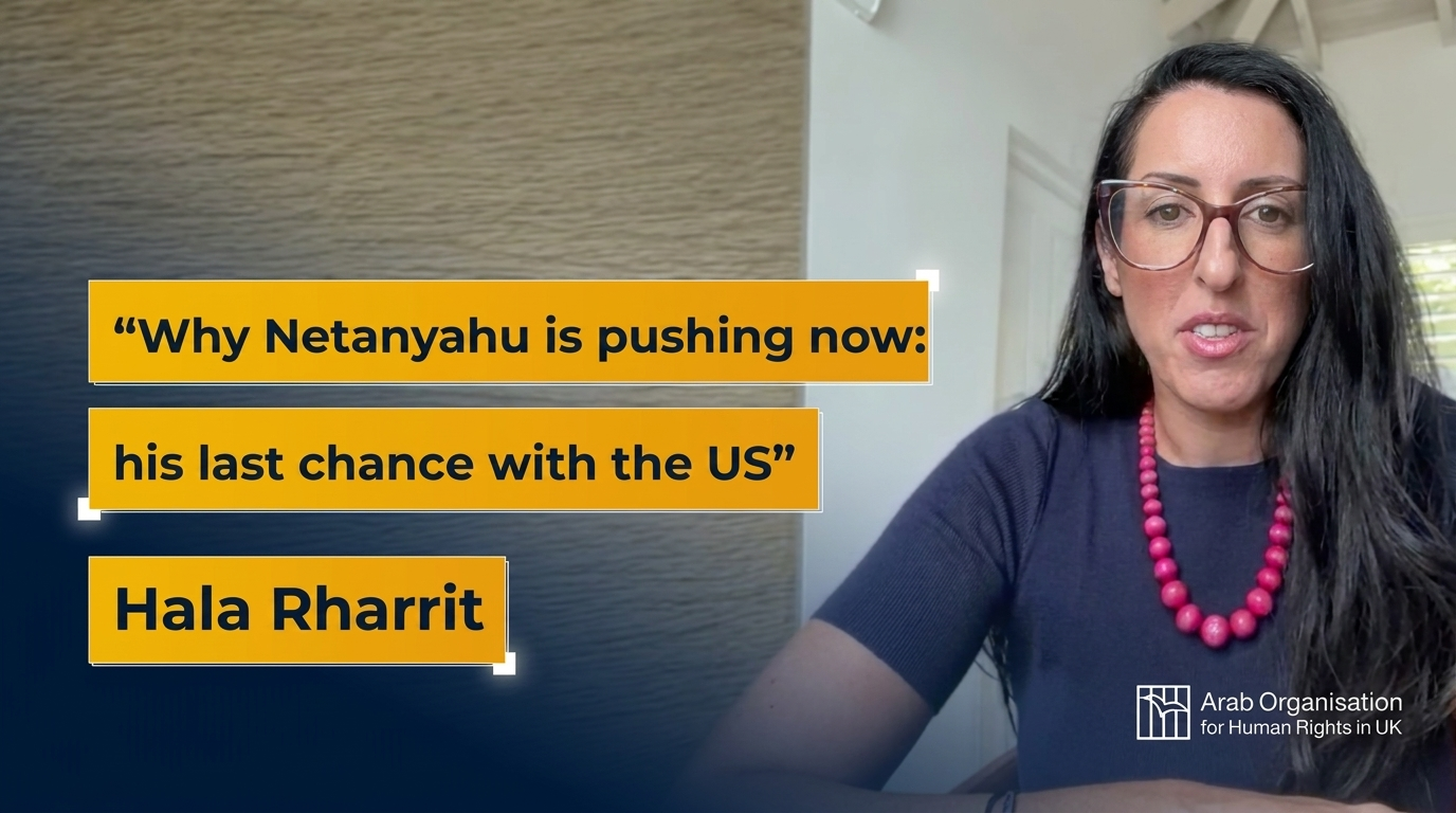 Hala Rharrit: Netanyahu is racing against time because it’s his last chance with Washington