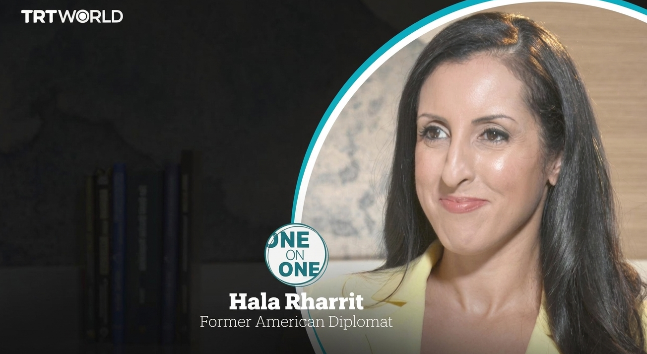 One on One | Interview with former American diplomat Hala Rharrit