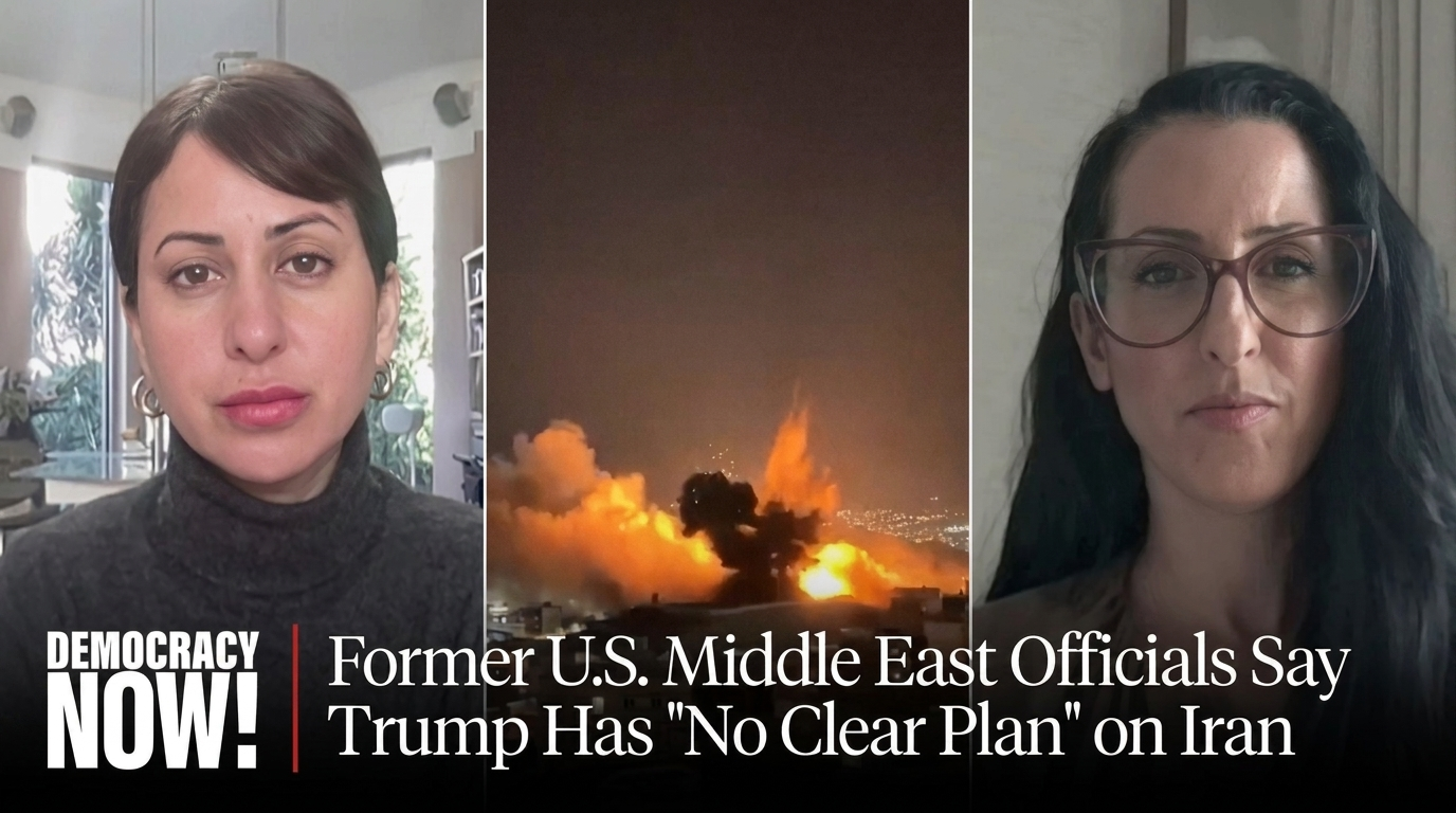 "Why Are We Going to War?": Former U.S. Middle East officials say Trump has "no clear plan" on Iran